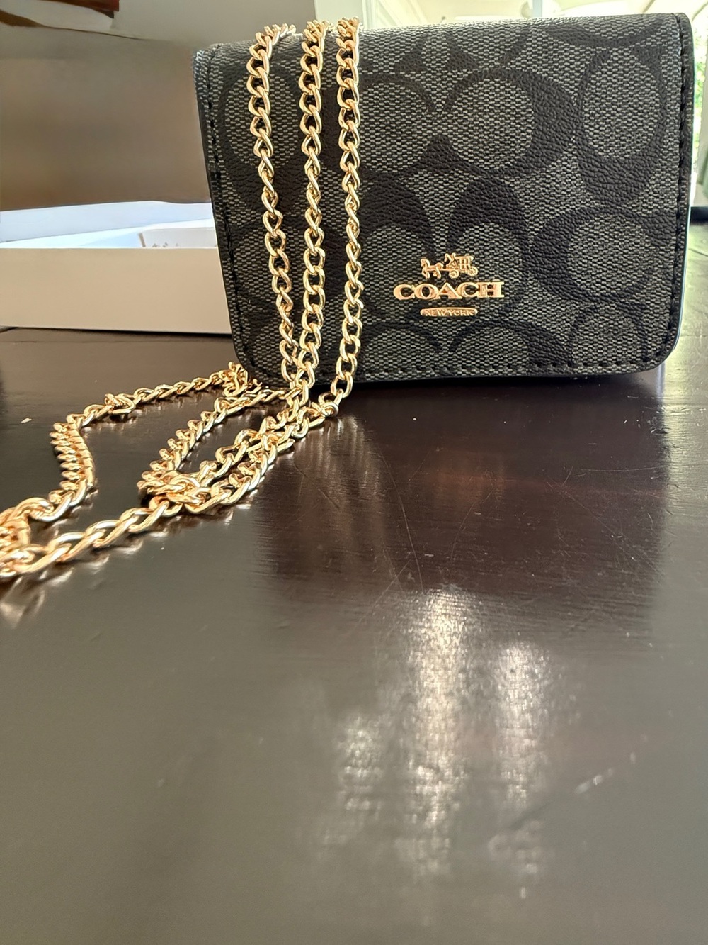 Coach NWT 3-Piece Gift Set
Mini Crossbody, Wristlet & Card
Holder/Keychain - Picture 9 of 16
